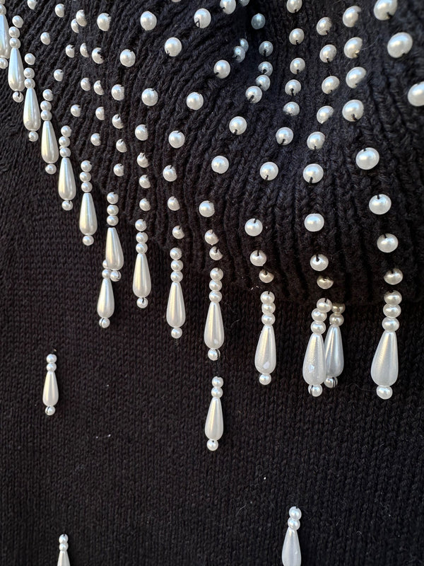 Victoria Harbour Pearl Bead Sweater