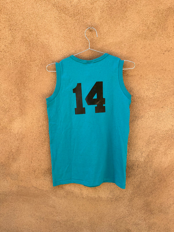 Florida Marlins Sleeveless Henley T-shirt