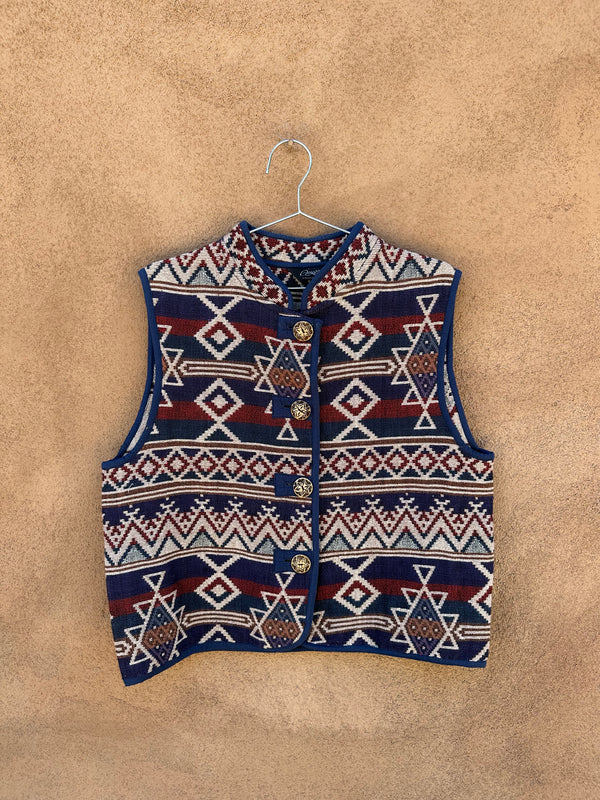 Southwestern Tapestry Vest