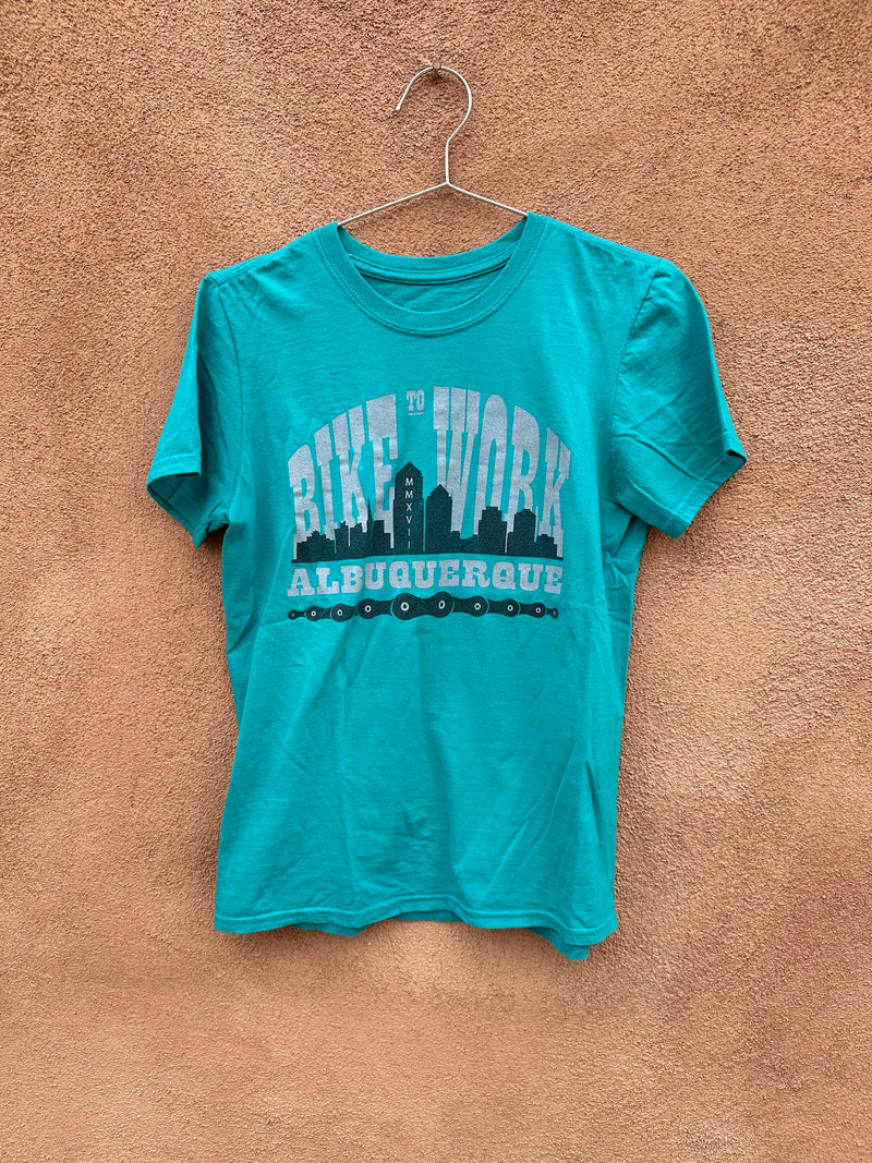 Bike to Work Albuquerque T-shirt