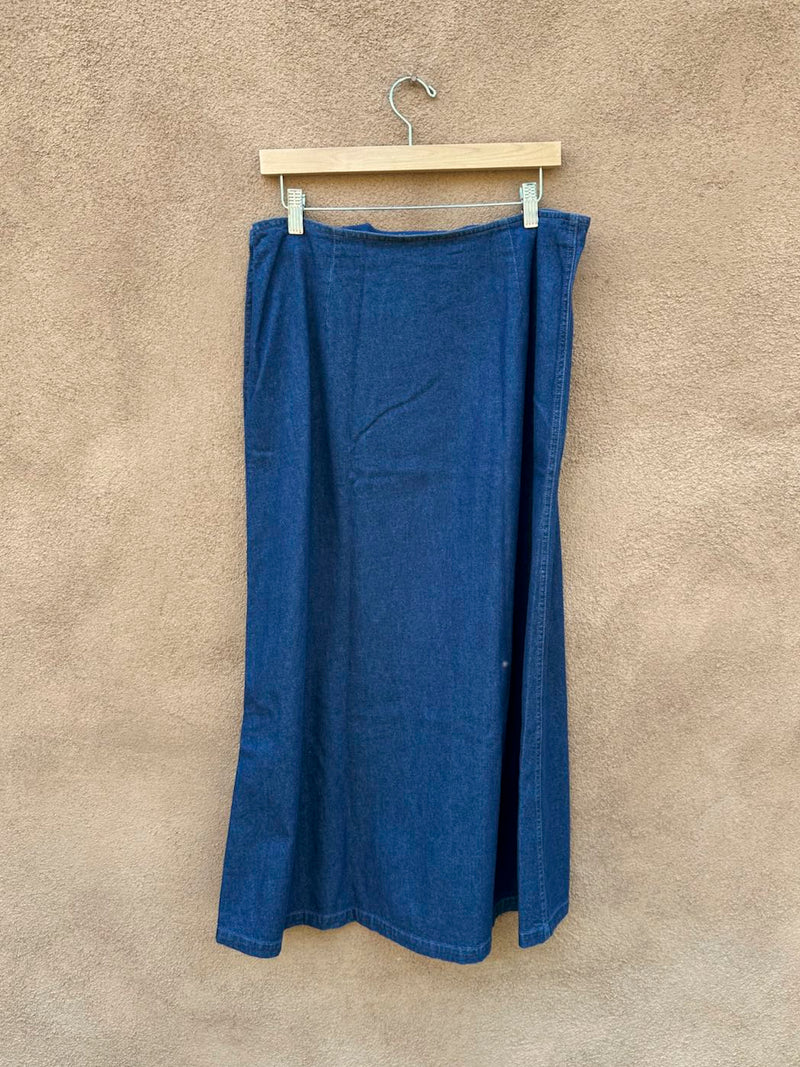Denim Stonebridge Skirt with Conchos, 12