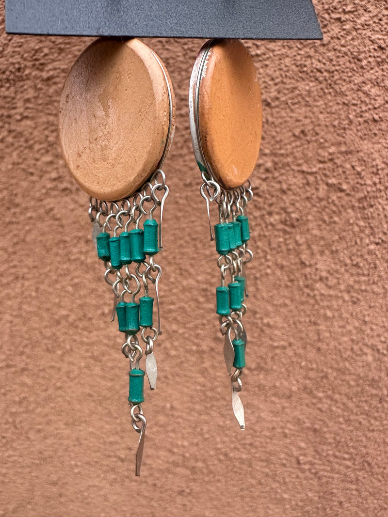 Hand Painted Caballero Earrings