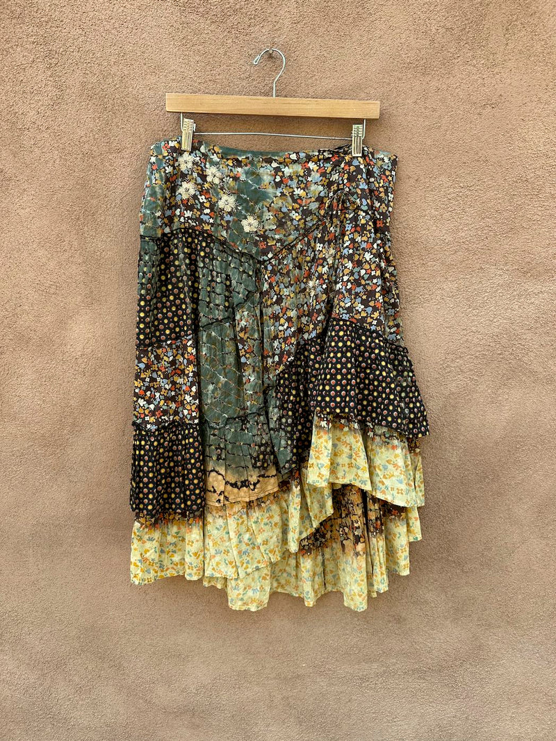 One Body of Love by Steve Barraza Hippie Skirt, XL