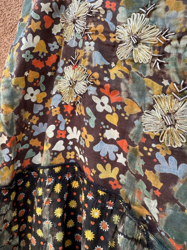 One Body of Love by Steve Barraza Hippie Skirt, XL