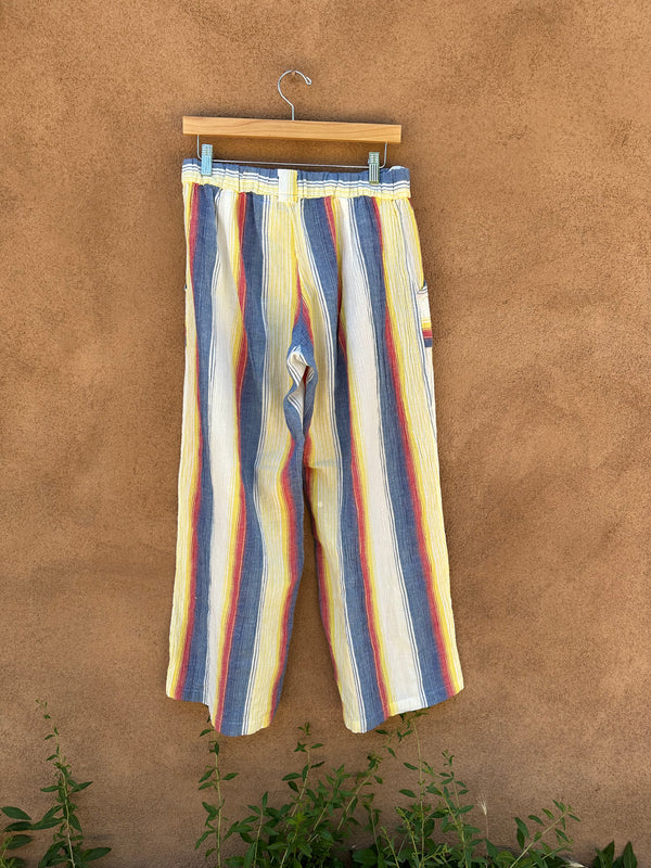 Taya Sun Striped Cotton Pants