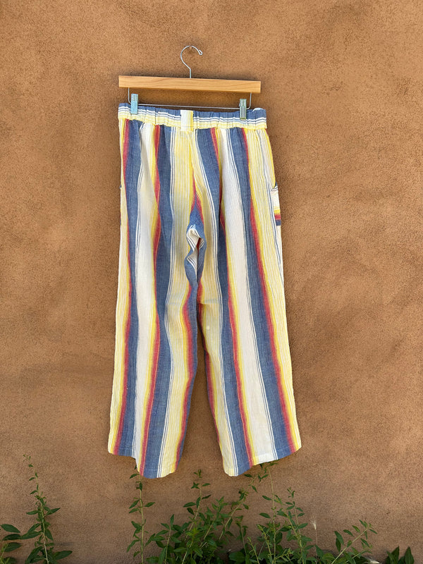 Taya Sun Striped Cotton Pants