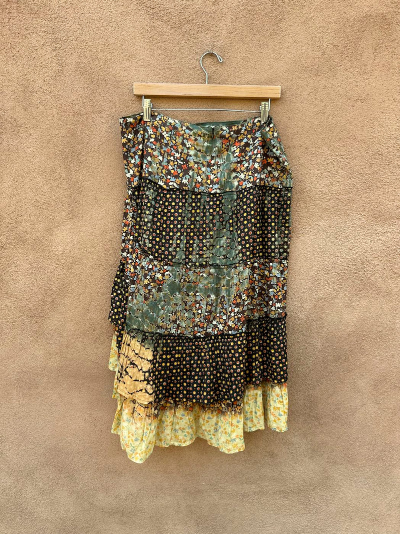 One Body of Love by Steve Barraza Hippie Skirt, XL