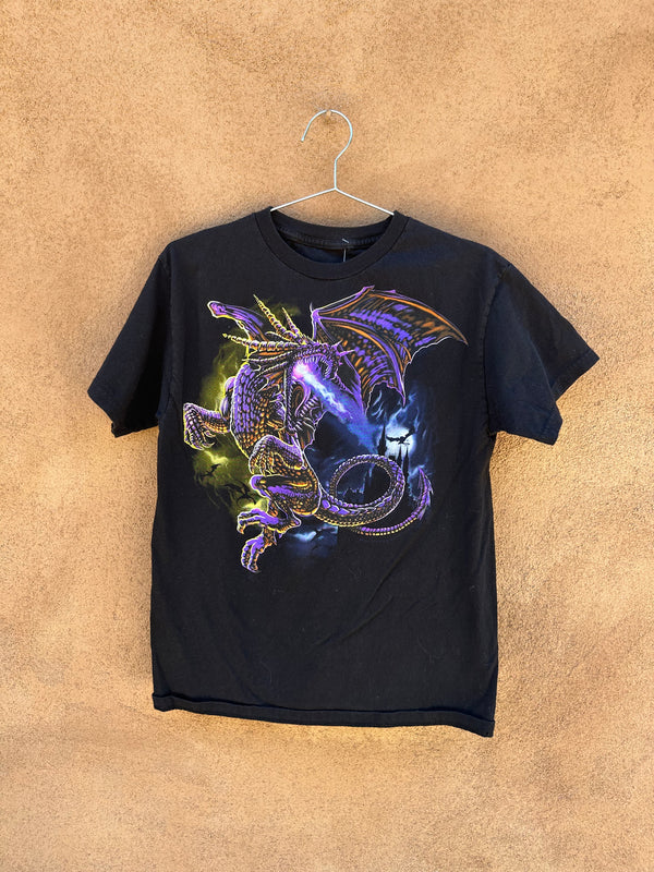Purple Dragon Fantasy T-shirt