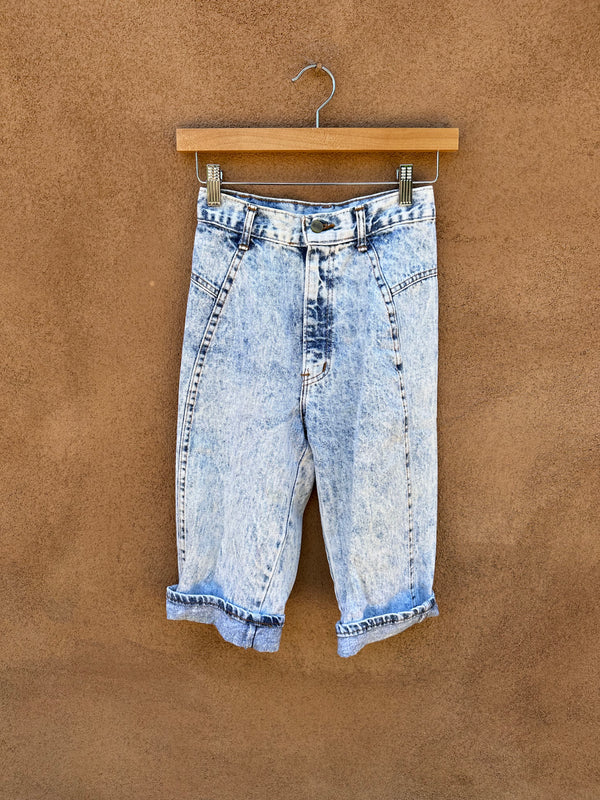 Acid Wash Denim 80's Shorts by Chic