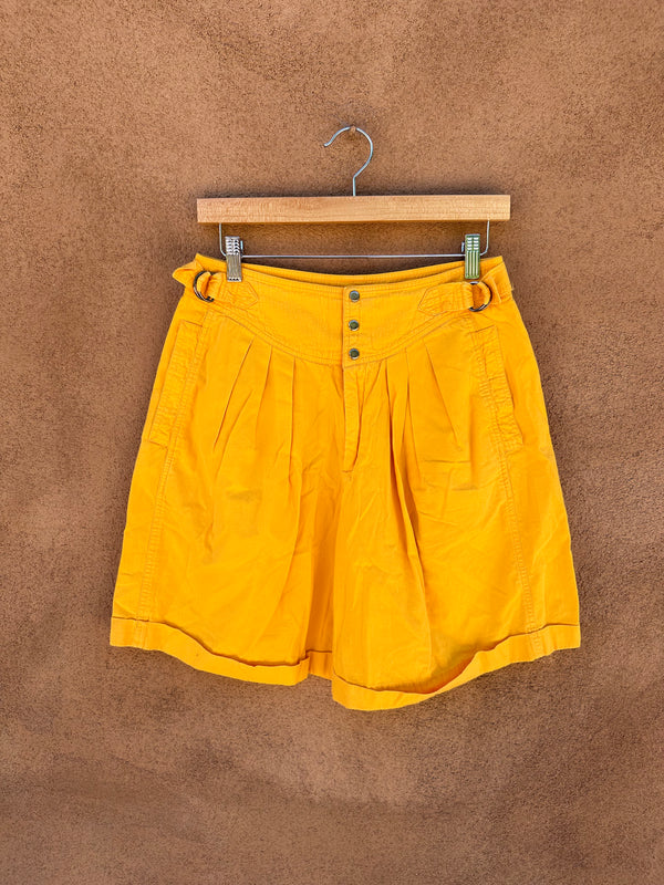 90's Yellow Liz Claiborne Shorts