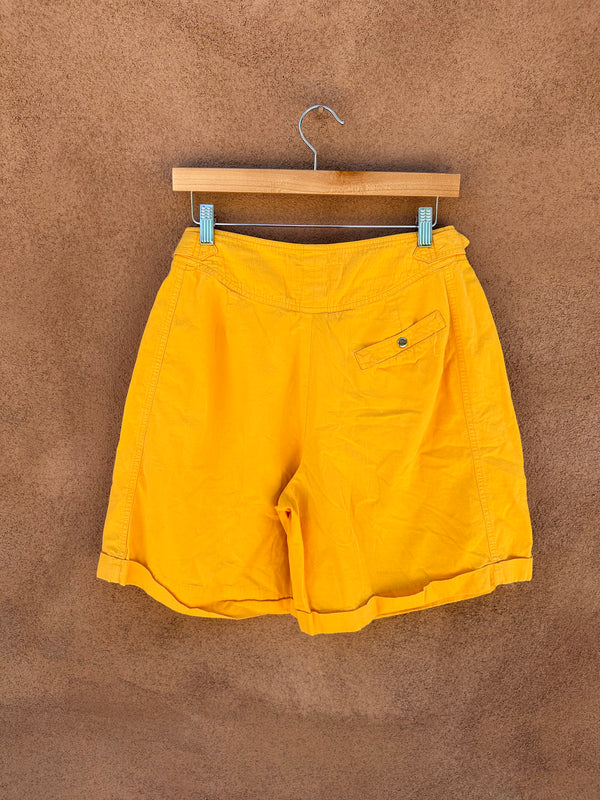 90's Yellow Liz Claiborne Shorts