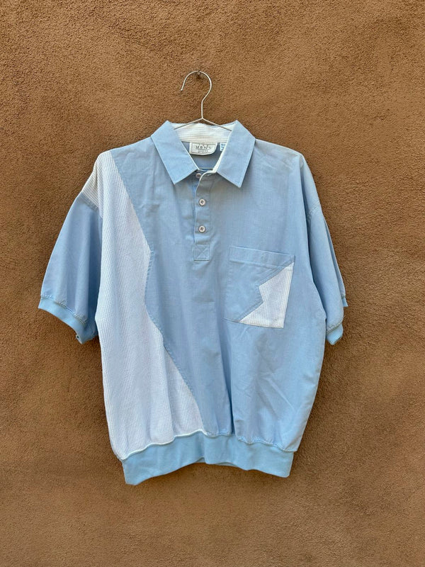 The Men's Store Grandpa Shirt with Waffle Knit