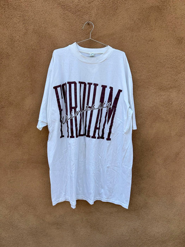 Early 80's Fordham University Sleeper T-shirt