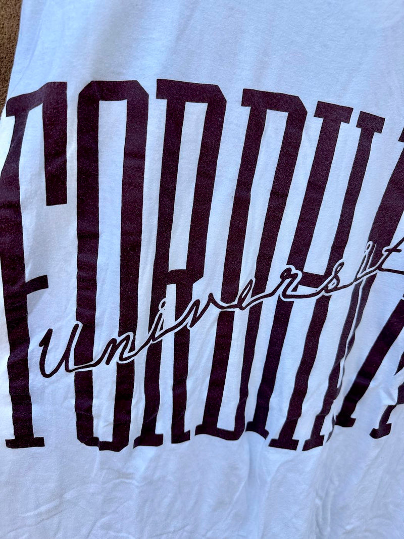 Early 80's Fordham University Sleeper T-shirt