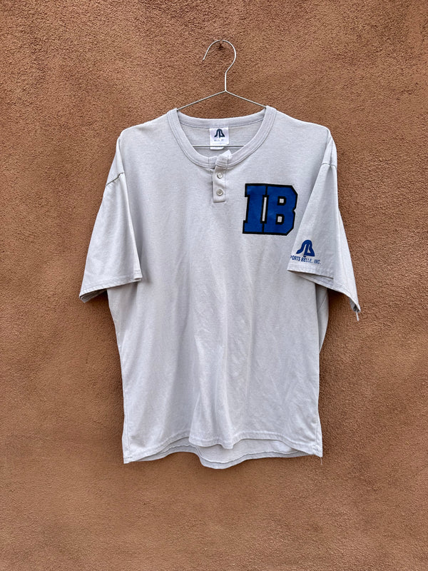 1970's IB Baseball Henley T-shirt