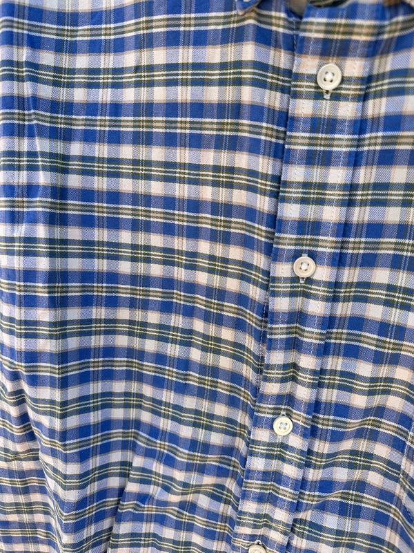 Blue & Green Plaid John Ashford Shirt