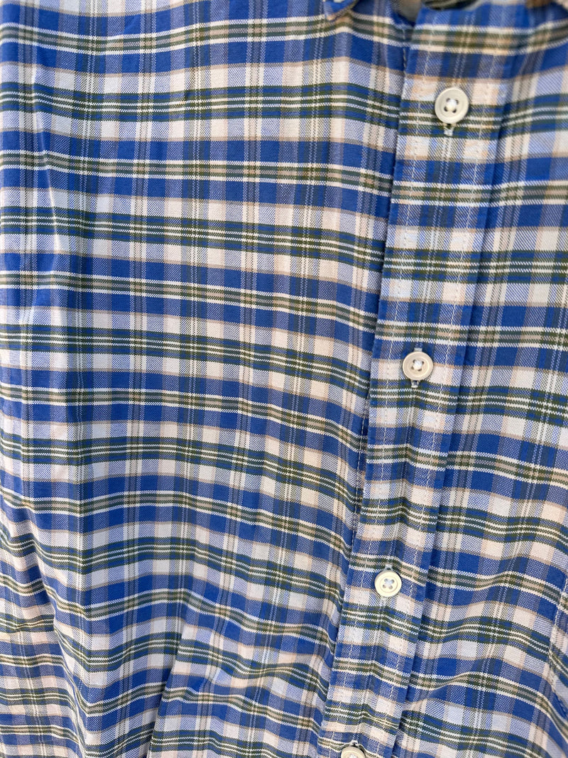 Blue & Green Plaid John Ashford Shirt