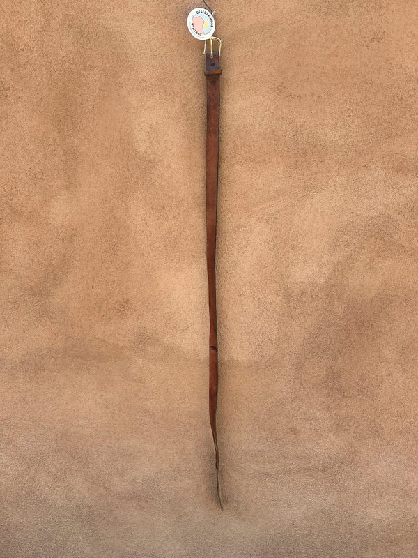 Craftmasters of Nantucket Leather Belt 34-40