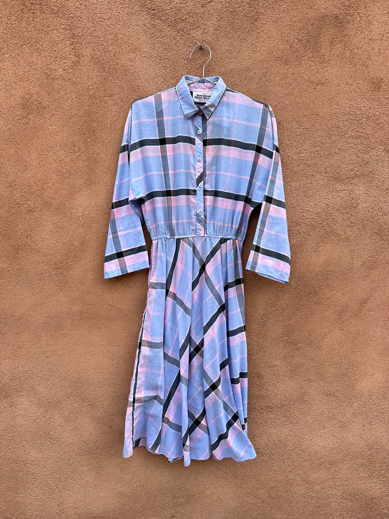 American Shirt Dress Plaid Dress