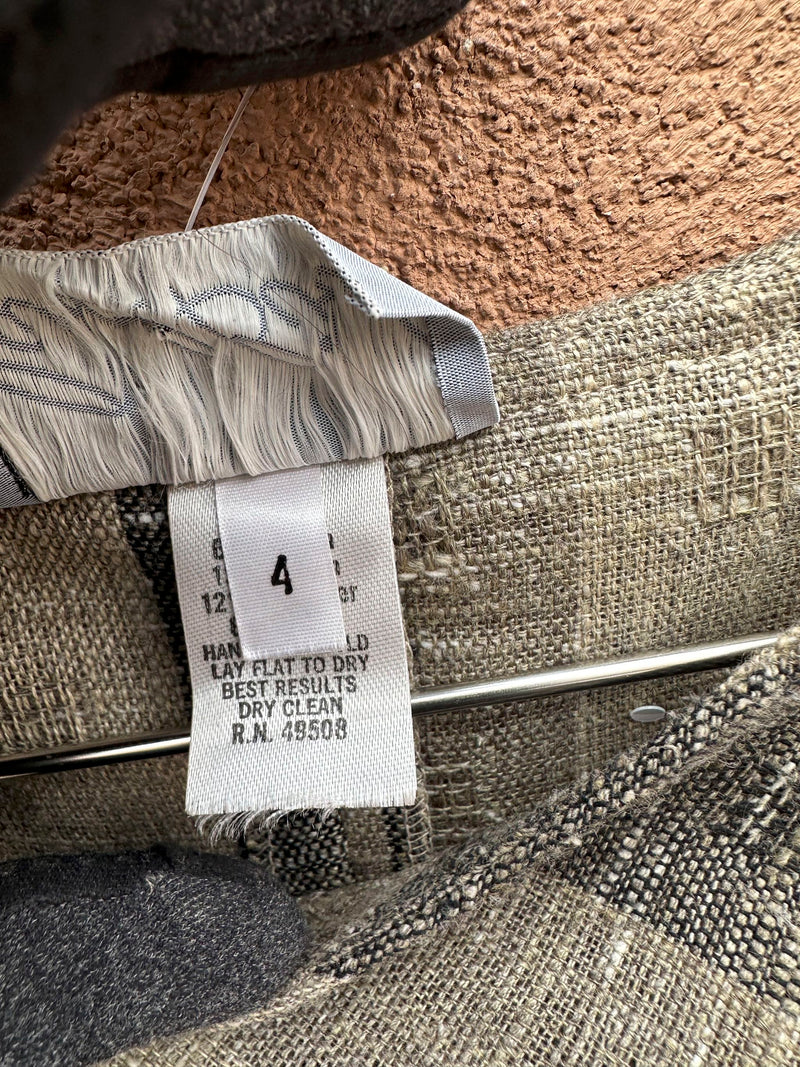 Carol Bird Cotton Blend Striped Sack Dress (on hold)