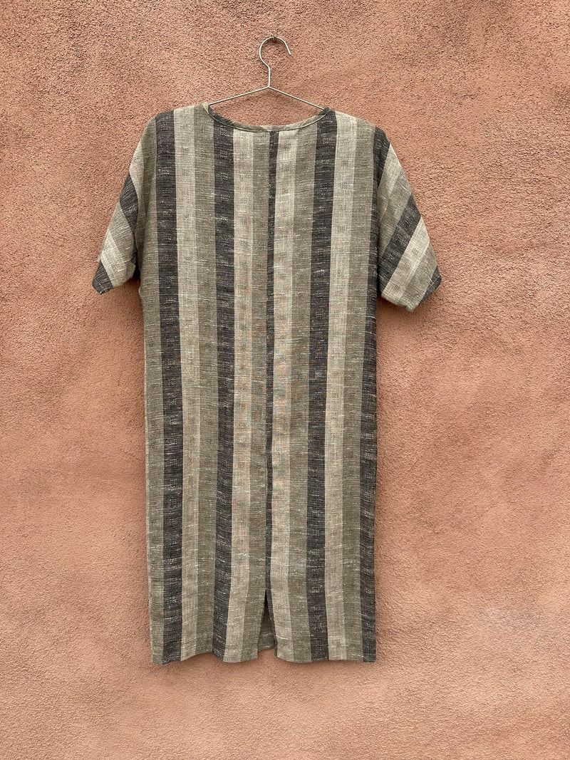 Carol Bird Cotton Blend Striped Sack Dress (on hold)