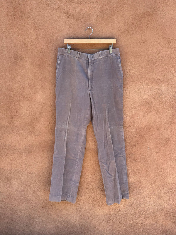Mauve Haggar Corduroy Slacks 36 x 32