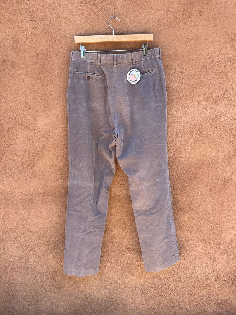 Mauve Haggar Corduroy Slacks 36 x 32