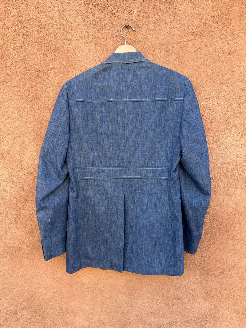 1970's American Fashion Collection by h.i.s. Denim Blazer