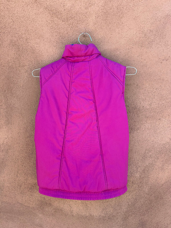 1970's Lord & Taylor Reversible Vest (Pink/Blue)