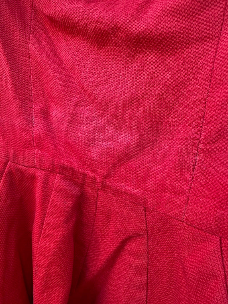 1960's Mam'selle Red Dress - as is