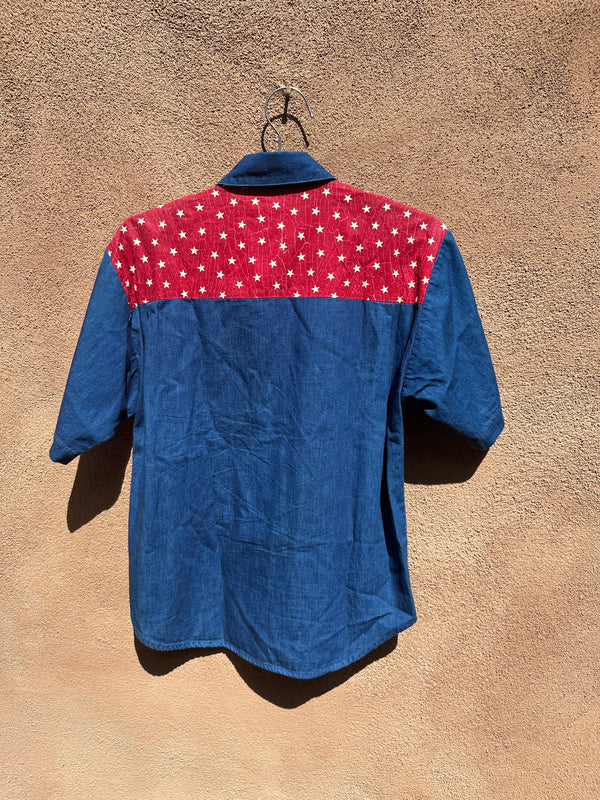 Patchwork Style Americana Blouse by Starfire