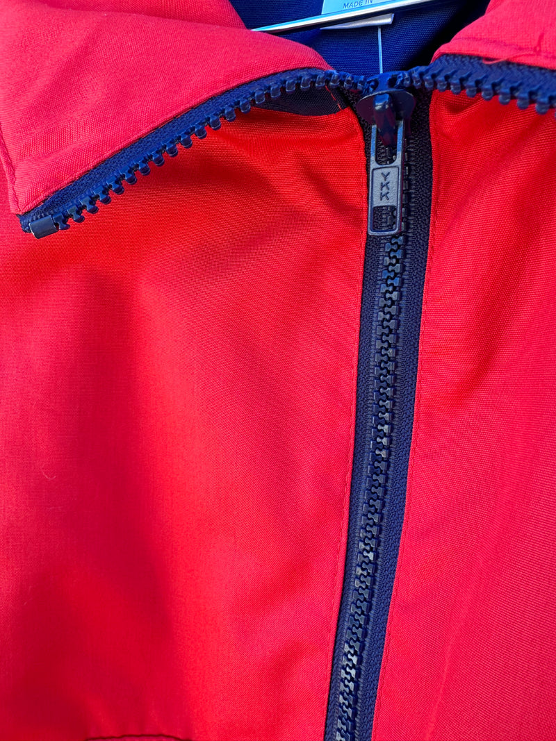 Red OSSI Skiwear Pullover Jacket