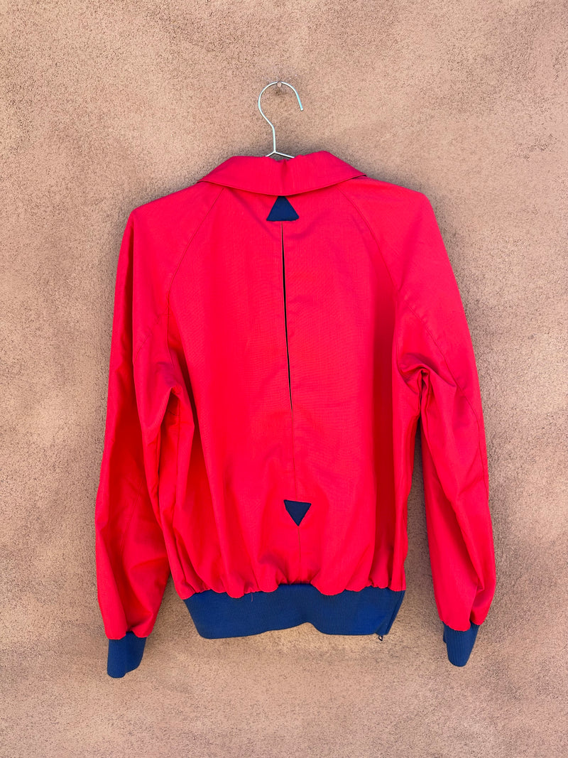 Red OSSI Skiwear Pullover Jacket