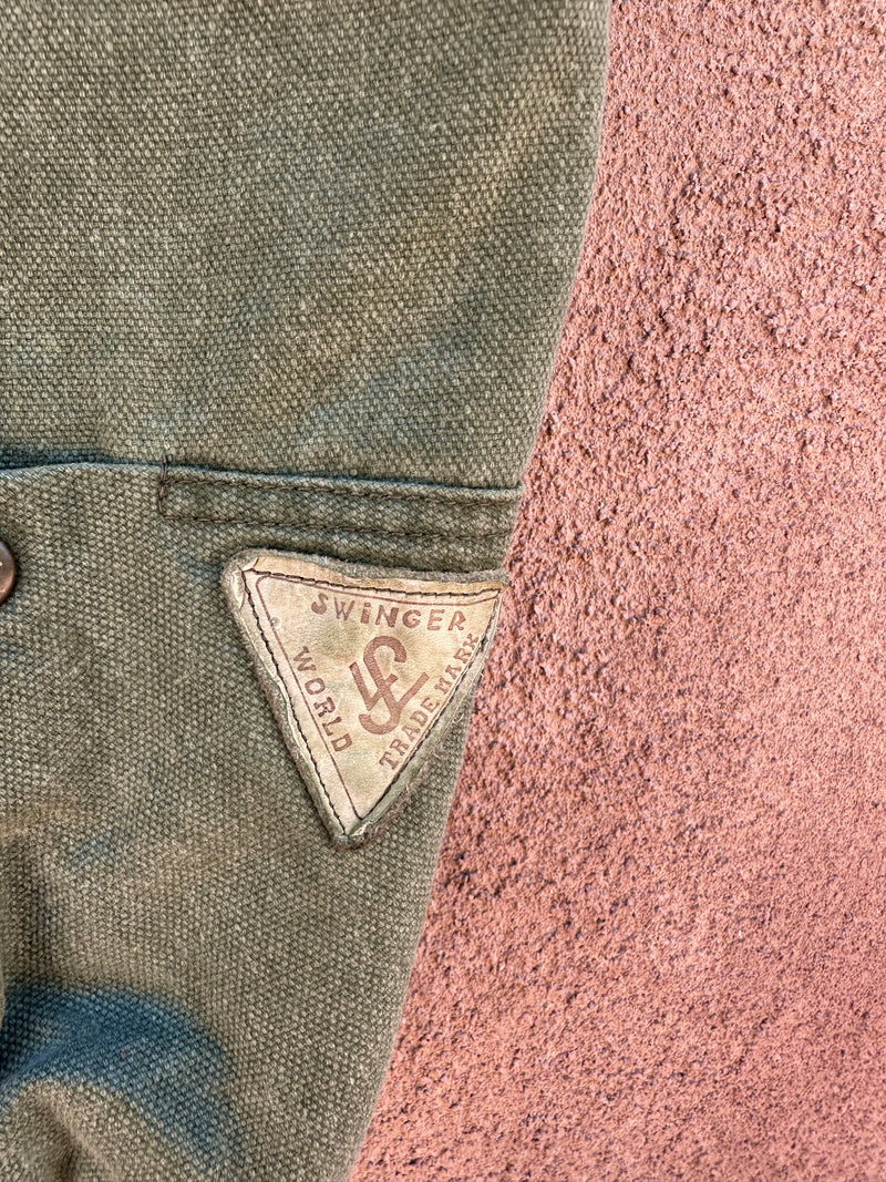 World Swinger Patch Vest, Canvas & Corduroy