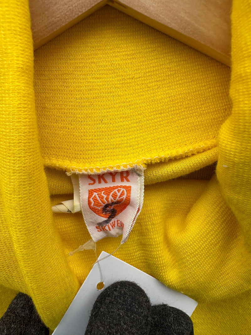 70's Skyr Yellow Ski Turtleneck