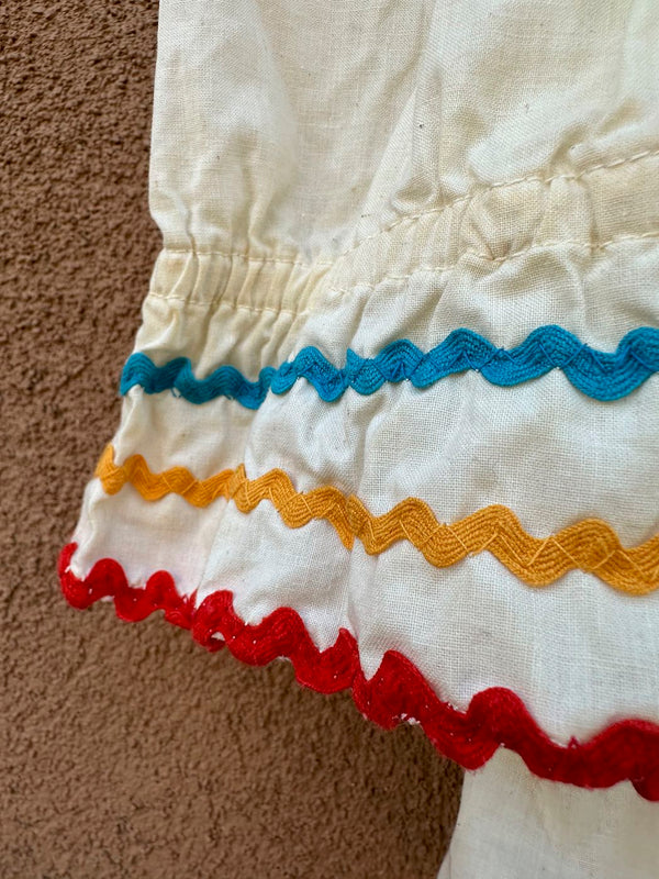 1950's "Just Lindee Hollywood and Santa Fe" Patio/Fiesta Dress Set