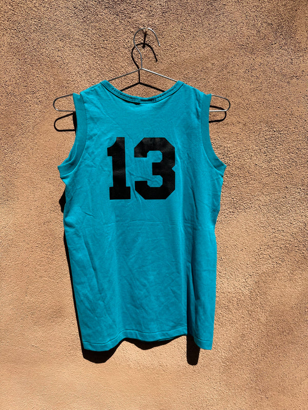 Florida Marlins Sleeveless Henley T-shirt - 13