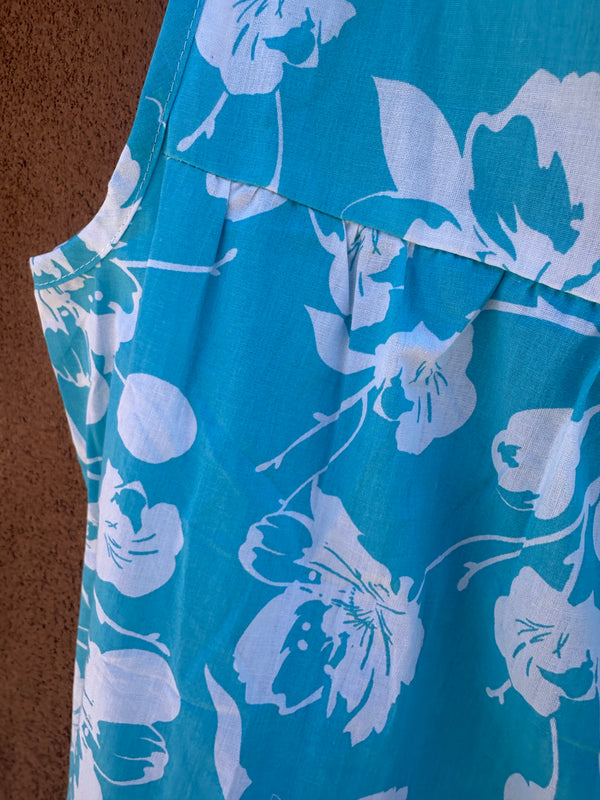 Anthony Richards Blue & White Floral Summer Dress