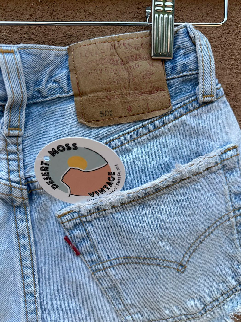 Levi's 501's Cut Off Shorts - Made in USA