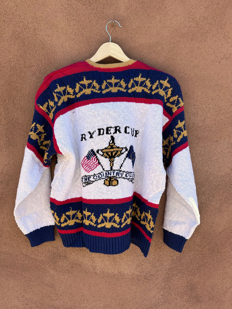 Ryder Cup Hand Loomed Cardigan by Felizzi - Deadstock