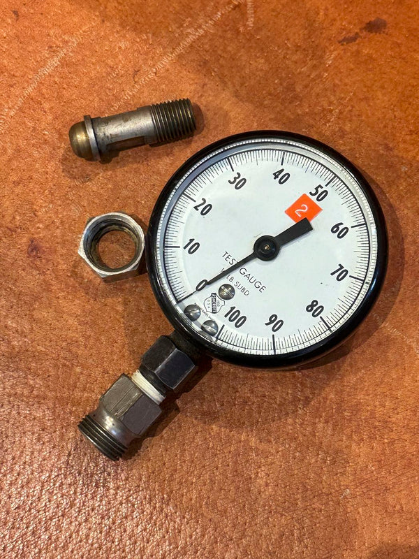 Ashcroft Pressure Test Gauge with Leather Case