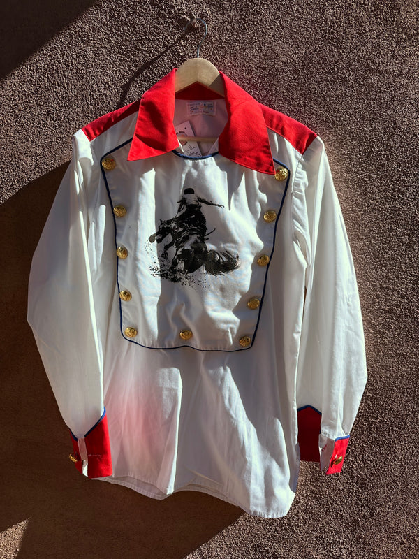 Hangtown Pro Rodeo Calvary Shirt (Placer, CA) - as is