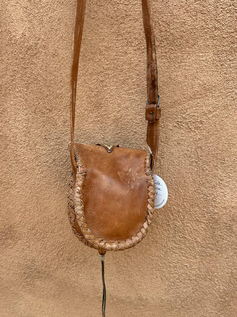 Boho Turtle Shell Crossbody Purse