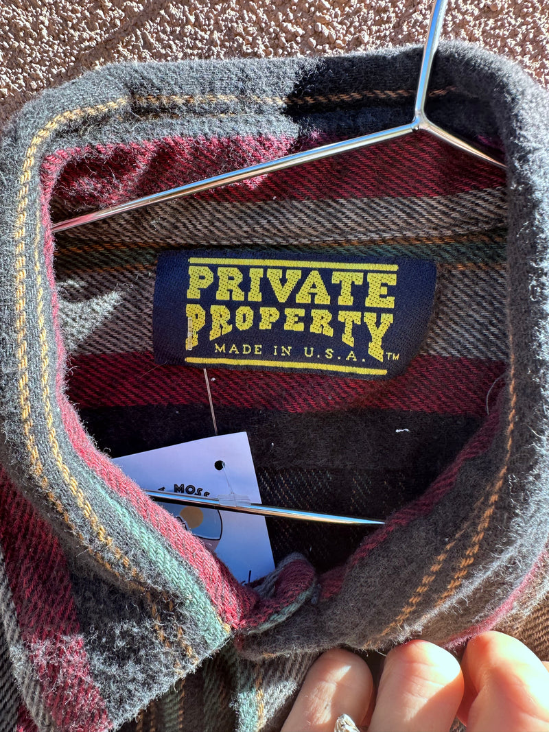 Private Property Cowboy Flannel Shirt