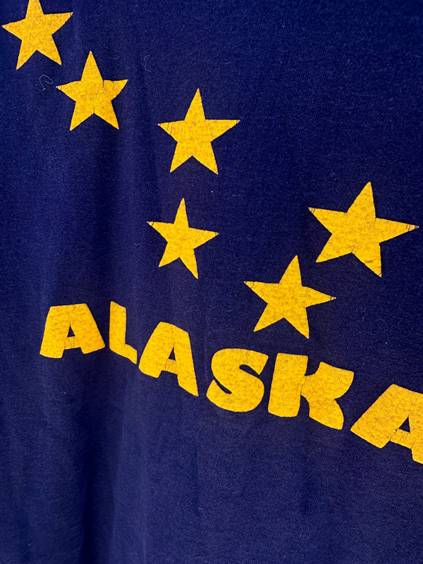 90's Alaska T-shirt - Signal - Made in USA