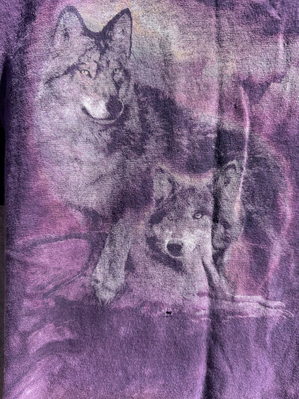 Kid's Purple Wolf T-shirt - as is