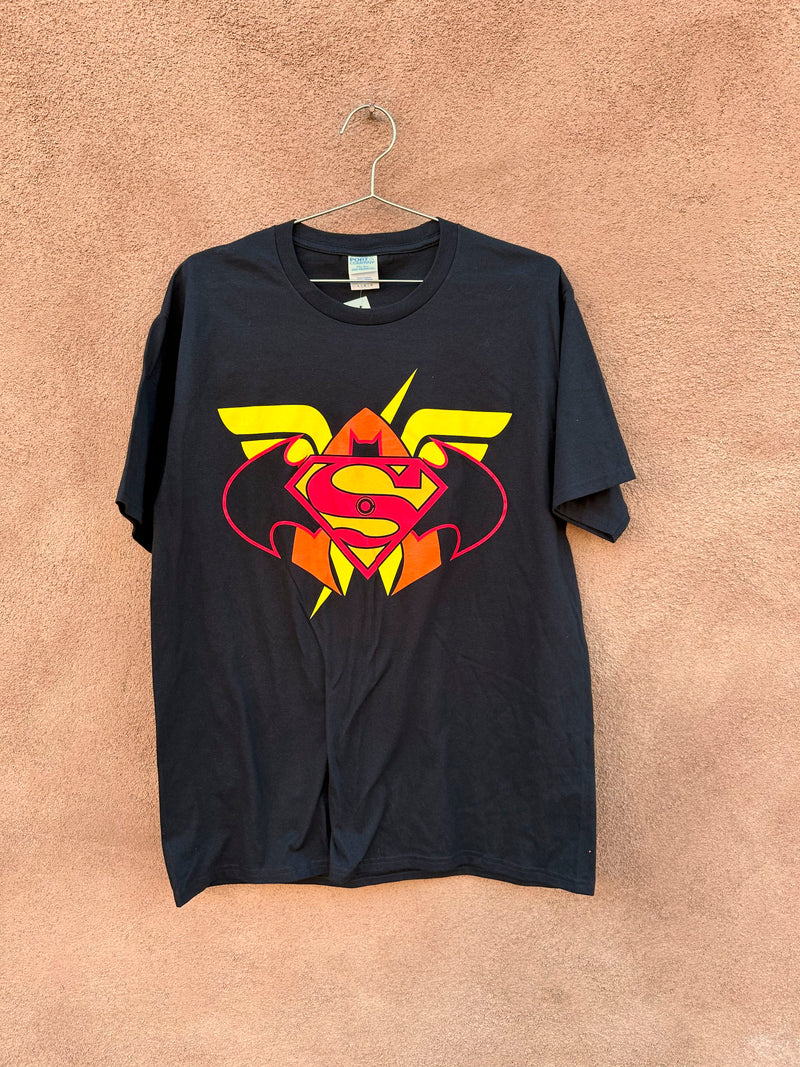 DC Comics Superhero Mash Up Tee
