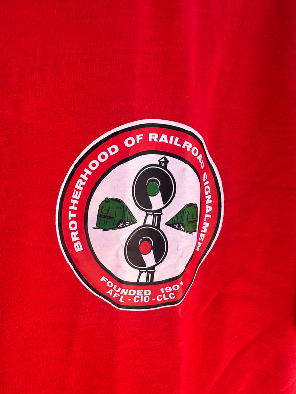 Brotherhood of Railroad Signalmen 1970's T-shirt