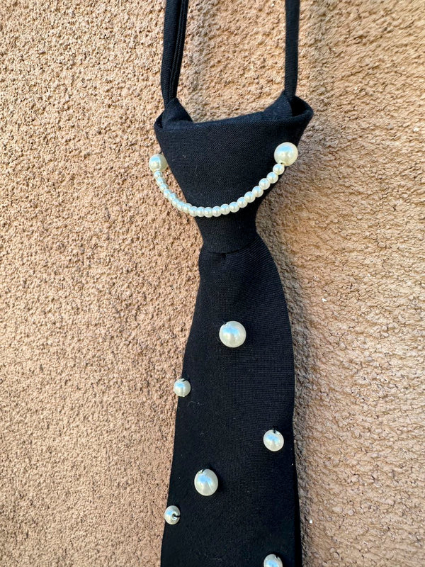 Xessorium Pearl Zip Necktie