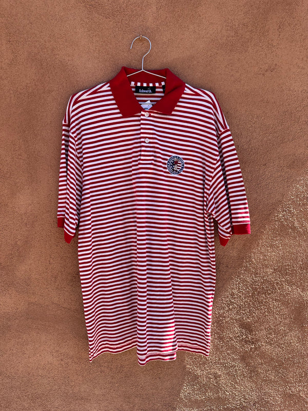 2005 US Open Pinehurst No. 2 Striped Polo Shirt